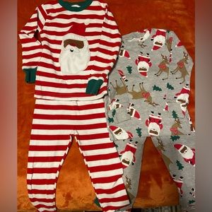 Carters 2T Toddler Christmas Pajamas